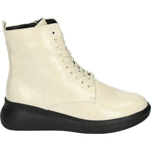 Hogl 103950 - Volwassenen VeterlaarzenHalf-hoge schoenen - Kleur: Wit/beige - Maat: 37