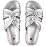 Högl - Adele - Slippers - Grijs - Leer - Metallic Afwerking