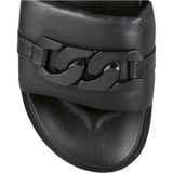 Hogl - Gezondheidsslippers - Zwart - Leer