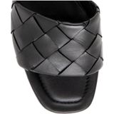 Hogl - Felina - Gezondheidsslippers - Zwart - Leer
