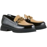 HÖGL Dames Stacy Penny Loafer, zwart/toffee, 35 EU