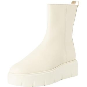 Högl, Schoenen, Dames, Beige, 42 EU, Leer, Stijlvolle Beige Leren Enkellaarzen