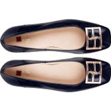 Högl - Delila - Dames Pump - Zwart - Lakleer - Gouden Gesp