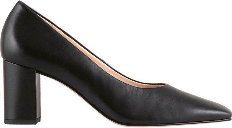 Högl - Rachel - Dames Pump - Zwart - Leren Hak