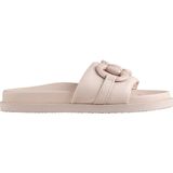 Högl - Schoenen - Beige - Leer - Comfortabele Slippers voor Dames