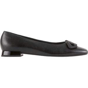 Högl, Schoenen, Dames, Zwart, 37 1/2 EU, Coco Leren Ballerina