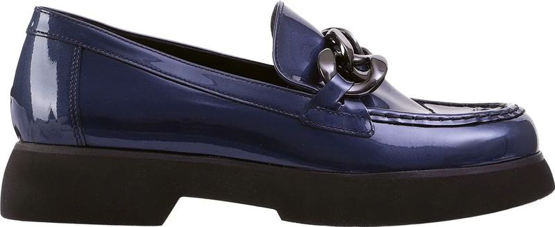 Högl Stacy - Dames Pump - Zwart - Gecertificeerd Leer - Loafer Stijl