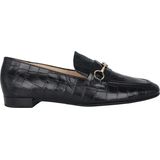 Högl - Prosperous - Dames Instapper - Zwart - Mock Croc