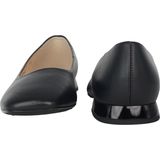 Högl - Squared 10 - Dames Ballerina - Zwart - Leer