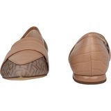 Högl - Amber - Dames Instapper - Beige - Leer