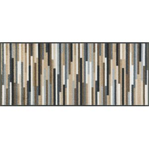 wash dry Deurmat, Mikado Stripes 60x140 cm, binnen en buiten, wasbaar wash dry Deurmat, Mikado Stripes 60x140 cm, binnen en buiten, wasbaar