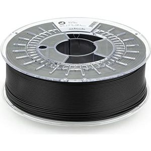 extrudr® PLA NX2 MATTE ø1.75mm (1kg) 'BLACK MATTE' - 3D printer filament - Made in Austria