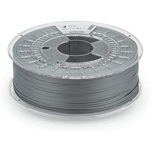 extrudr® PLA NX2 MATT Ø1,75mm (1kg) 'metallic grijs mat' - 3D-printerfilament - Made in Austria