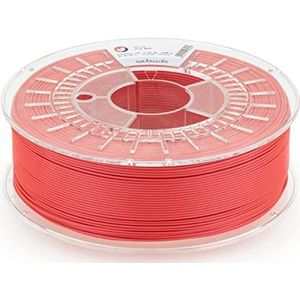 extrudr® PLA NX2 MATT Ø1,75mm (1kg) 'Helder Rood/ROOD MATT' - 3D-printerfilament - Made in Austria