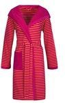 Esprit - Striped Hoody - Badjas - Raspberry