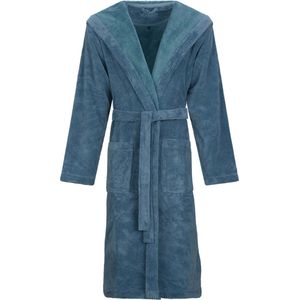 VOSSEN - Lynn - Badjas - Polo Blue - Katoen/Polyester - 100% Vegan