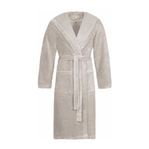 Vossen - Lynn - Badjas - Stone - 50% Katoen - 50% Polyester