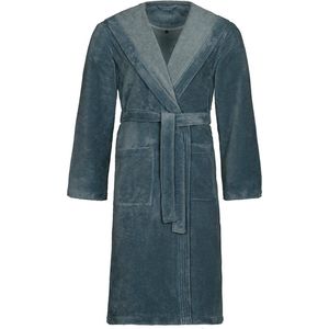 Vossen - Lynn - Badjas - Cadet Blue - 50% Katoen - 50% Polyester