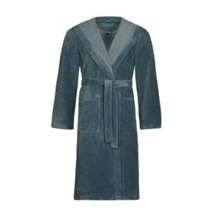 Vossen - Lynn - Badjas - Cadet Blue - 50% Katoen - 50% Polyester