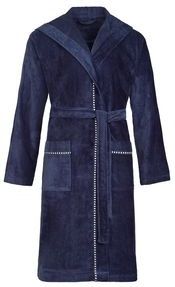 Esprit - Box - Badjas - Navy Blue - Katoen