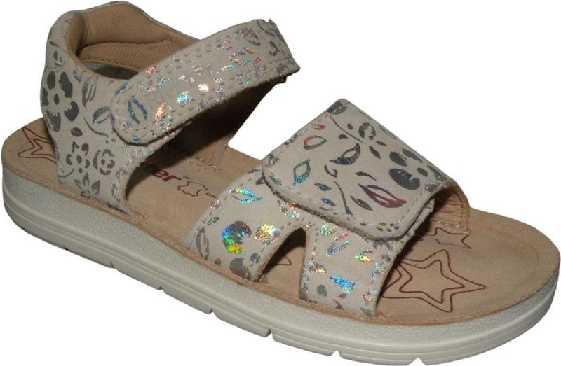 Richter - Sandaal - Wit Metallic - Leder