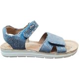 Richter - 5500-7221 - Sandaal - IJsblauw Metallic - Leder