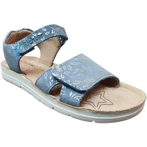 Richter - 5500-7221-5700 - Sandaal - IJsblauw Metallic - Leder