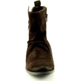 Think! - 3-000007 - Enkellaarzen - Mocca - Nubuck - Leer