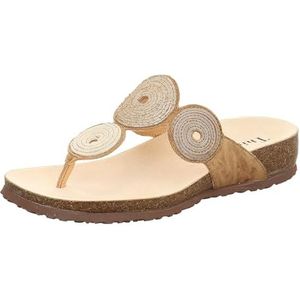 Teenslippers - Chroomvrij Leer - Lichte Zool van EVA - Antislip Eigenschappen