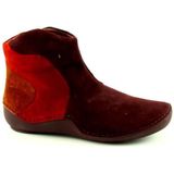 Think! - 3-000423 - Enkellaarsjes - Vino/Kombi - Leer