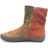 Think! - 3-000496 - Enkellaars - Zwart - Fluweel/Leer/Rubber