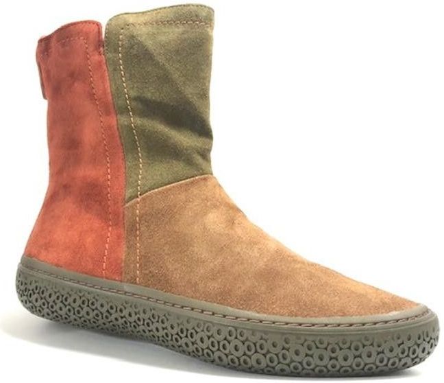 Think! - 3-000496 - Enkellaars - Zwart - Fluweel/Leer/Rubber