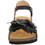 Think! Dames Koak_3-000551 chroomvrij gelooid duurzame slingback sandaal, 0000 zwart., 38 EU