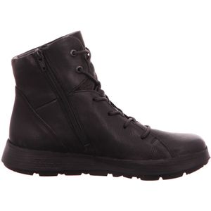 Think! Comoda Sneeuwlaarzen voor dames, chroomvrij, gelooid scheerwol, 0000 zwart., 38 EU