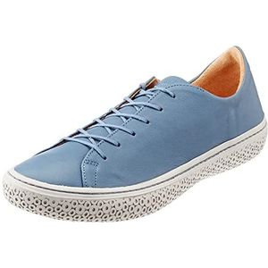 Think! Dames TJUB_3-000402 chroomvrij gelooid duurzaam vervangbaar voetbed sneaker, 8010 Denim, 37,5 EU, 8010 denim, 37.5 EU