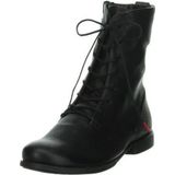 THINK! Agrat Enkellaarzen voor dames, chroomvrij, gelooid, licht gevoerd, 0010 zwart., 38 EU