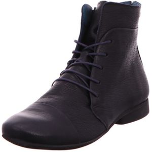 THINK! Guad 8030 - Enkellaarsjes - Marineblauw - Leer - Chroomvrij Gelooid