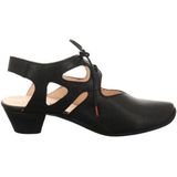 Think! - AIDA_3 - Slingback-Pumps - Zwart - Chroomvrij Gelooid Leer