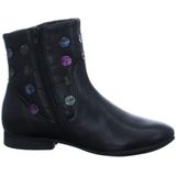 THINK! GUAD2 - Enkellaarzen - Zwart Combi 0000 - Uitneembare Binnenzool van Leer