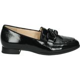 Hassia - Napoli - Dames Loafers - Zwart - Leer