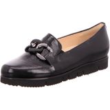 Instappers - Effen - Glad Leer/Lak - Platte Hak