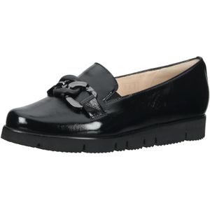 Hassia - 301536-0100 - Instappers - Zwart - Lak - Leer