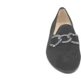 Hassia - 303056 - Pumps - Zwart - Suède - Wijdte H