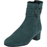 Hassia - Siena - Enkellaars - Smaragd - Suède - Ritssluiting