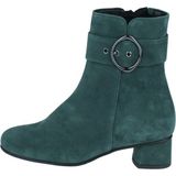 Hassia - Siena - Enkellaars - Smaragd - Suède - Ritssluiting