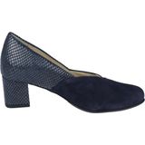 Hassia - Florenz - Dames Pump - Donkerblauw - Suède - Comfort Fit