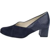 Hassia - Florenz - Dames Pump - Donkerblauw - Suède - Comfort Fit