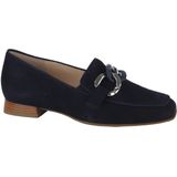 Hassia - Instappers - Donkerblauw - Suède - Verwisselbaar Voetbed