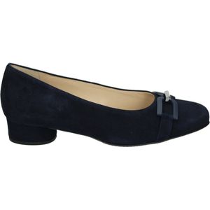 Hassia - 302632 - Pumps - Blauw - Suède - Rubber Zool