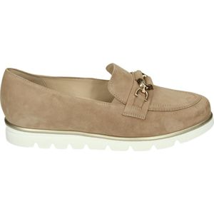 Hassia - 301552 - Instappers - Wit/Beige - Suede/Rubber